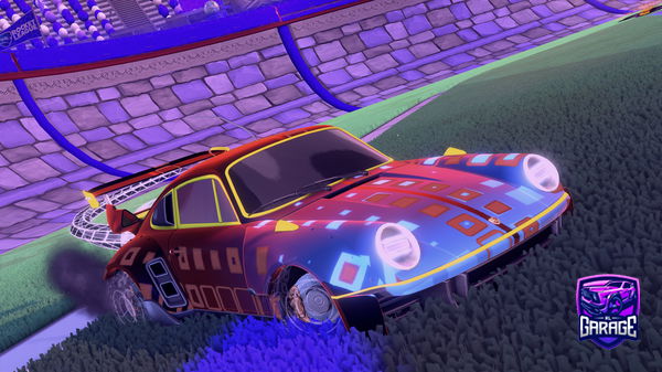 A Rocket League car design from Beanz750