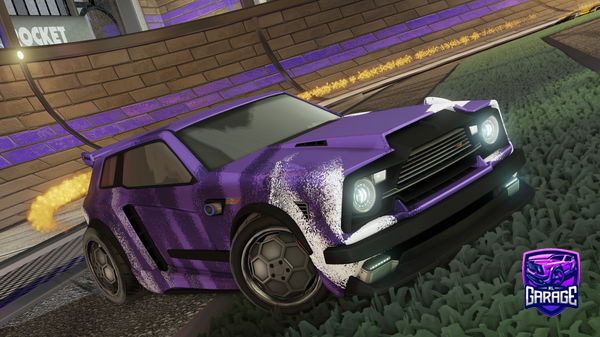 A Rocket League car design from Outburst