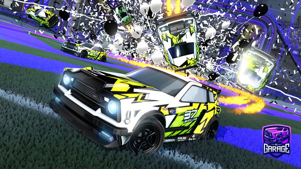 A Rocket League car design from br4ntyRL