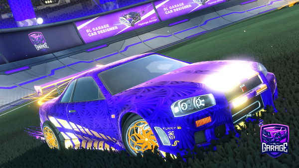 A Rocket League car design from imbassiii