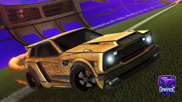 A Rocket League car design from Hud3