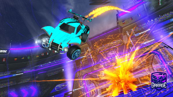 A Rocket League car design from Kreechur