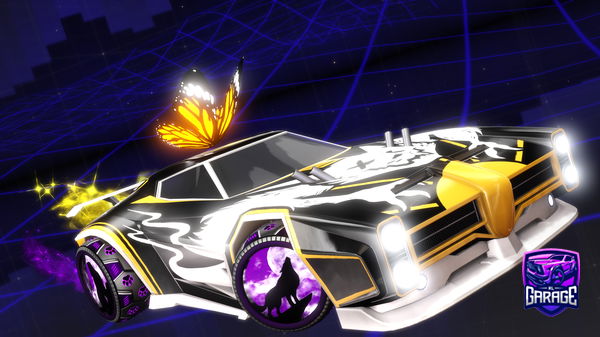 A Rocket League car design from D3VH