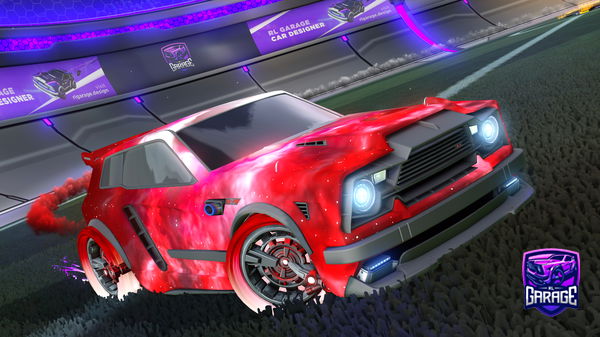 A Rocket League car design from iMatixCS
