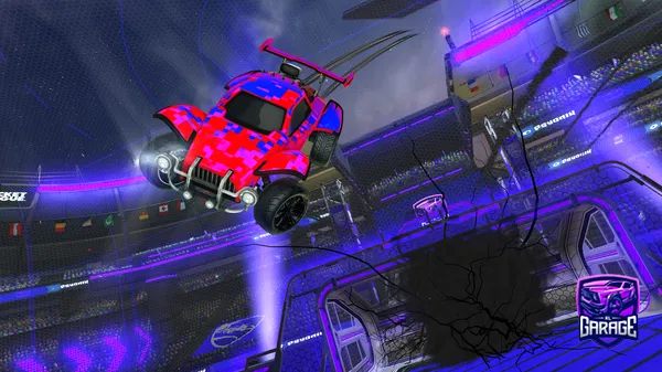 A Rocket League car design from BlueDemon8400