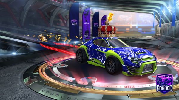 A Rocket League car design from rastandy08