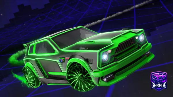 A Rocket League car design from Canosity