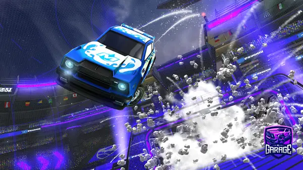 A Rocket League car design from Kaktus189