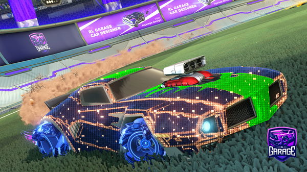 A Rocket League car design from swaggyness