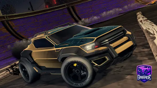 A Rocket League car design from Nissan_Qashqai