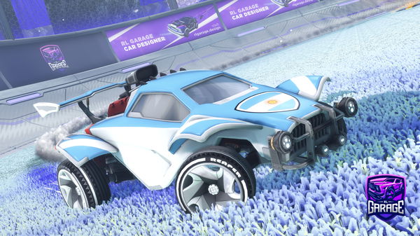 A Rocket League car design from MaikelTC