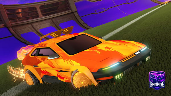 A Rocket League car design from ZFRTaimiX_