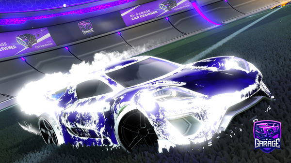 A Rocket League car design from sadsack443