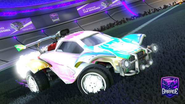A Rocket League car design from Revvs_On_144hz