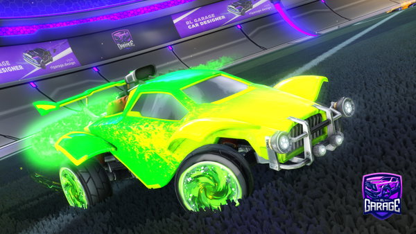 A Rocket League car design from Vna_fly