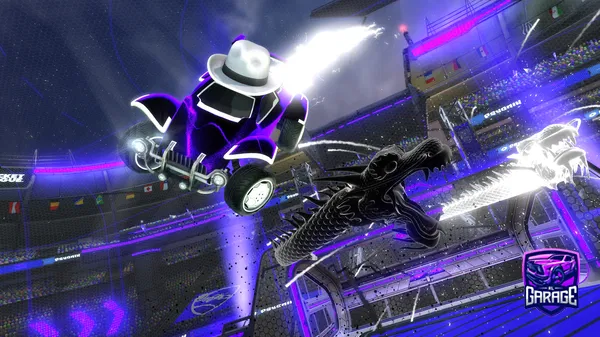 A Rocket League car design from the-tiger-8-rean