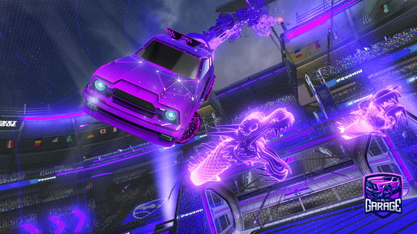 A Rocket League car design from Hazza_alt