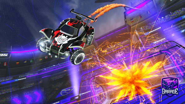 A Rocket League car design from GrandNathan