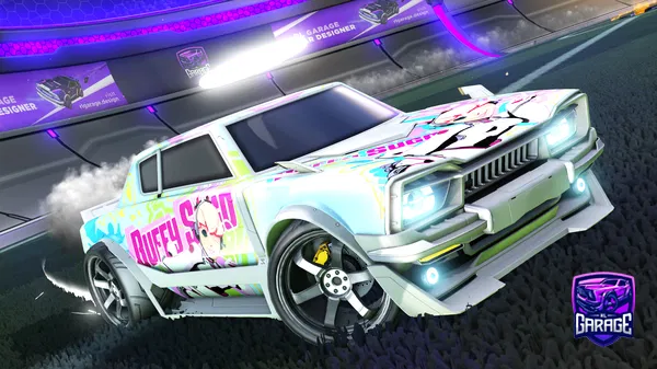 A Rocket League car design from Marbleslovesyou