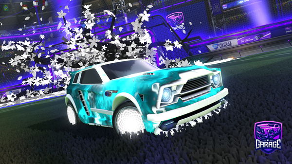 A Rocket League car design from DZE_RL