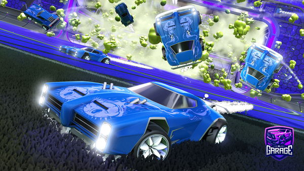 A Rocket League car design from Dontilin