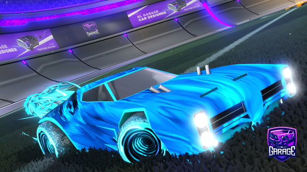 A Rocket League car design from Amnazzia