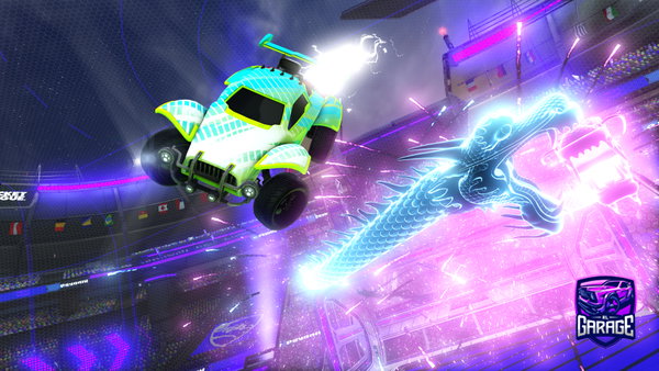 A Rocket League car design from Xnvysgood