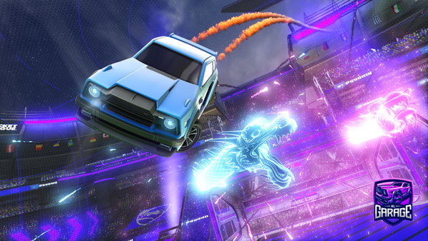 A Rocket League car design from frogitheking