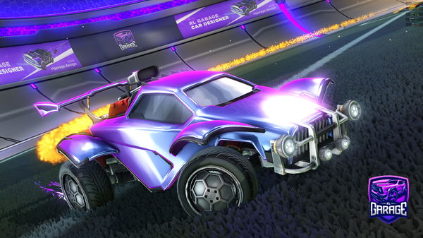 A Rocket League car design from switchshakes