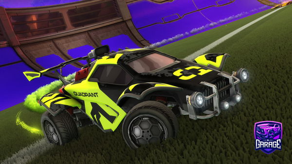 A Rocket League car design from Nxrbz_