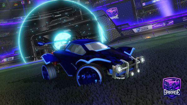 A Rocket League car design from destroyerfirebal