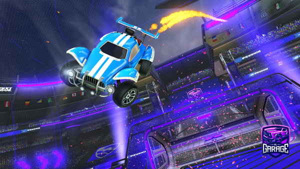 A Rocket League car design from gregokid