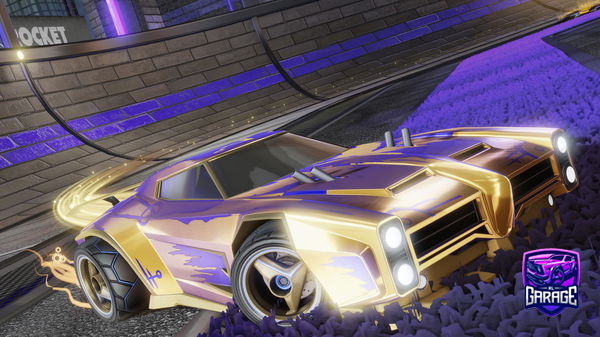 A Rocket League car design from Hasj123