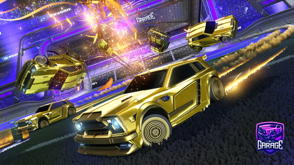 A Rocket League car design from perezoso017