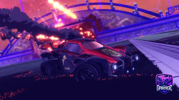 A Rocket League car design from Isakiscoolbtw