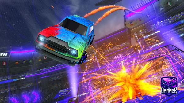 A Rocket League car design from LRDO_OneMileAway