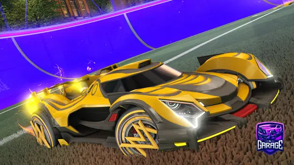 A Rocket League car design from MrInfinite