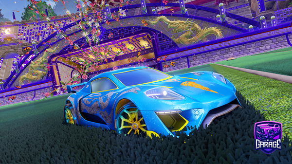 A Rocket League car design from Noxalymph