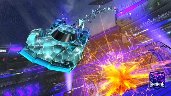 A Rocket League car design from Shooteo2313