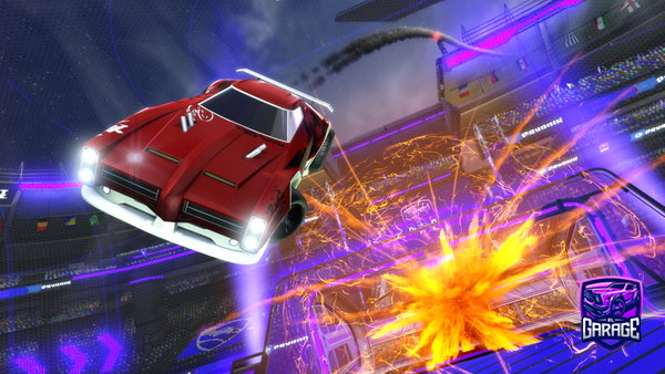 A Rocket League car design from Wass85