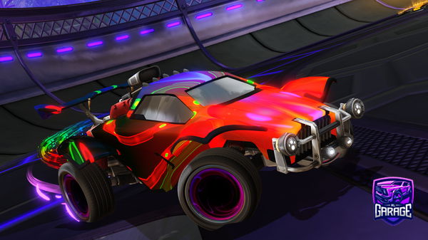 A Rocket League car design from SuperMommy