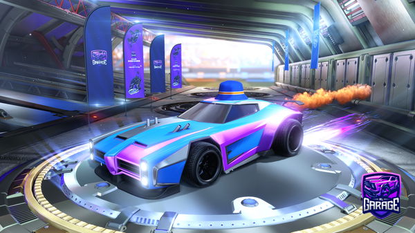 A Rocket League car design from Q1xxdc