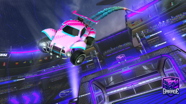 A Rocket League car design from ECPLISE