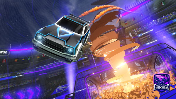 A Rocket League car design from narutoisuma