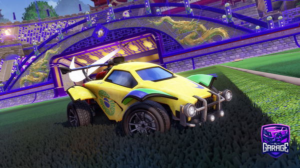 A Rocket League car design from luquetadeus