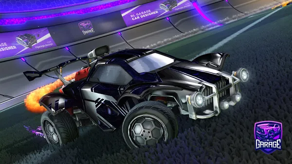 A Rocket League car design from Kartka123