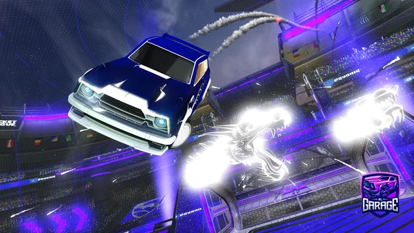 A Rocket League car design from VTC4800