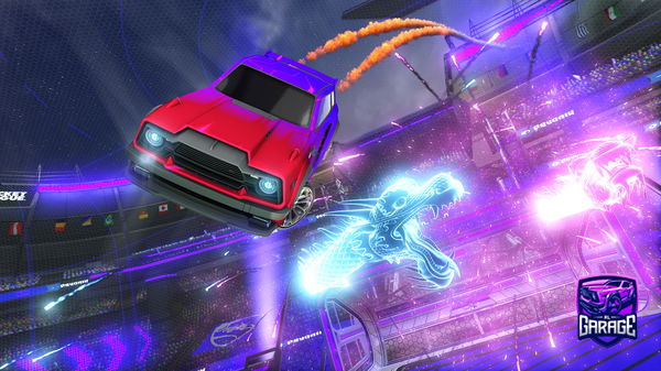 A Rocket League car design from Drqgons