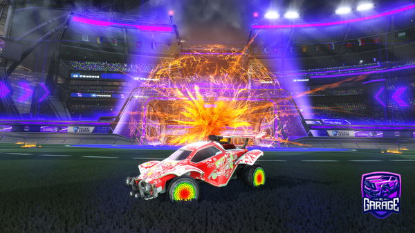 A Rocket League car design from Jaffa2407