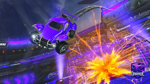 A Rocket League car design from c_4c_4_c_
